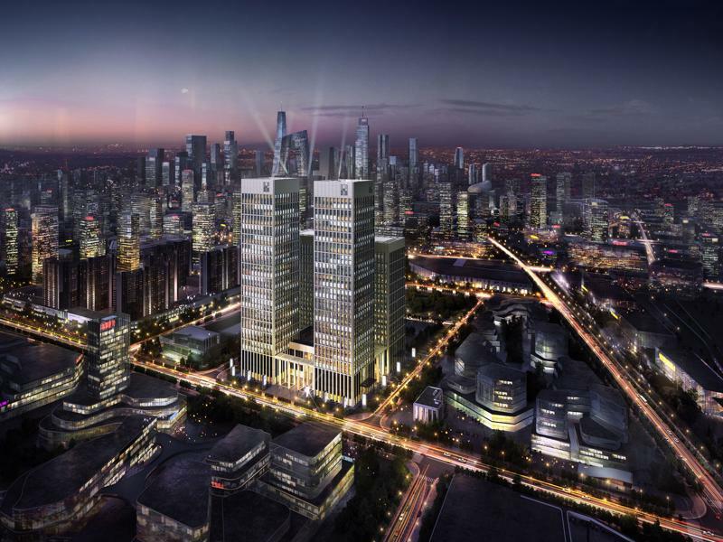 Oakwood Residence Damei Pekin Zewnętrze zdjęcie